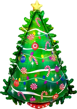 Pkg Green Christmas Tree 36"